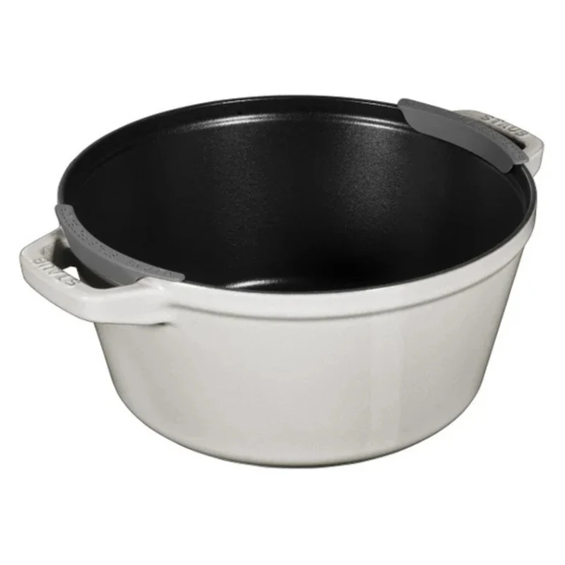 STAUB - Ensemble de Cocottes en Fonte Empilable, 4 Pièces *Boite Ouverte*