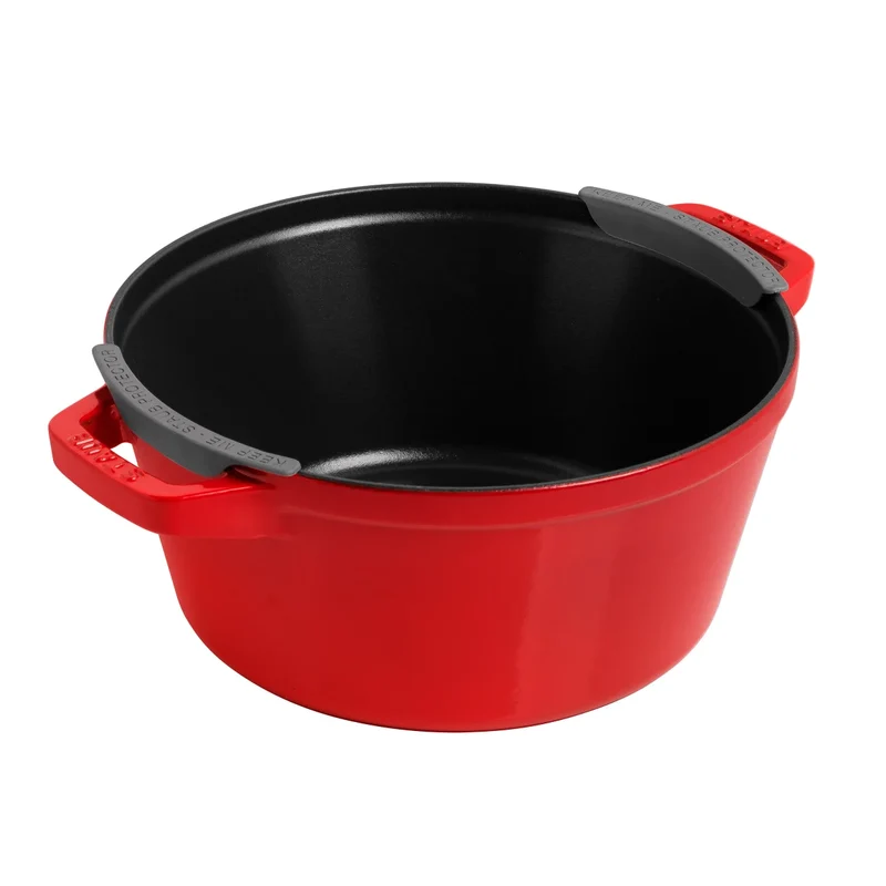 STAUB - Ensemble de Cocottes en Fonte Empilable, 4 Pièces *Boite Ouverte*