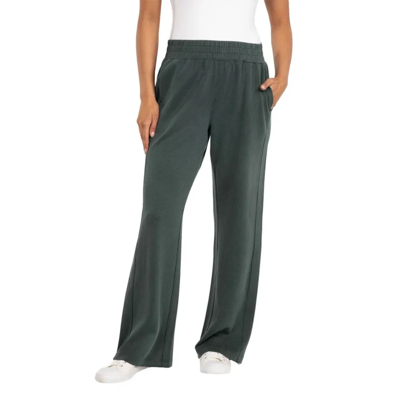 SPYDER - Pantalon Côtelé à Jambes Larges pour Femme