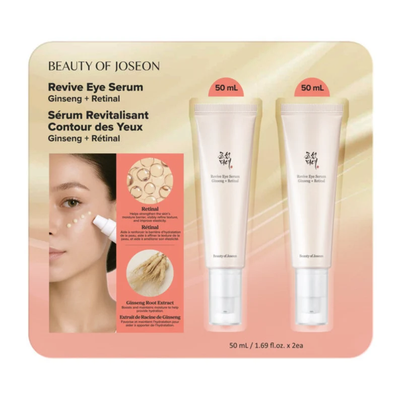 BEAUTY OF JOSEON - Ensemble de 2 Sérums Revitalisants Contour Yeux