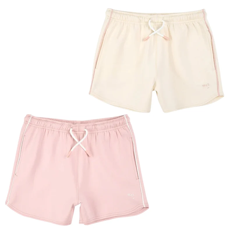 MILES THE LABEL - Paquet de 2 Shorts de Sport pour Fille