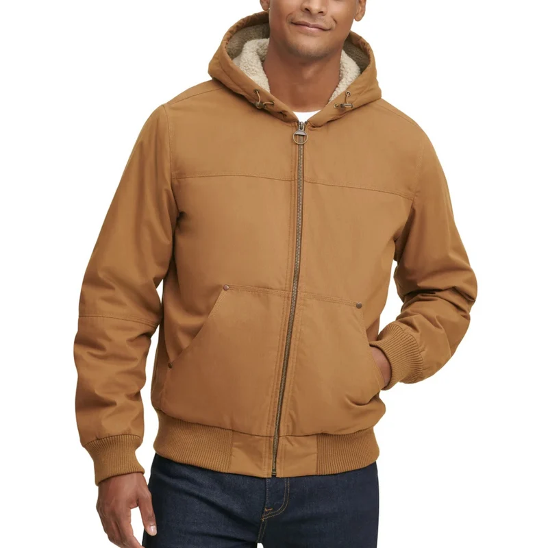 G.H. BASS & CO. - Manteau en Toile et Sherpa pour Homme