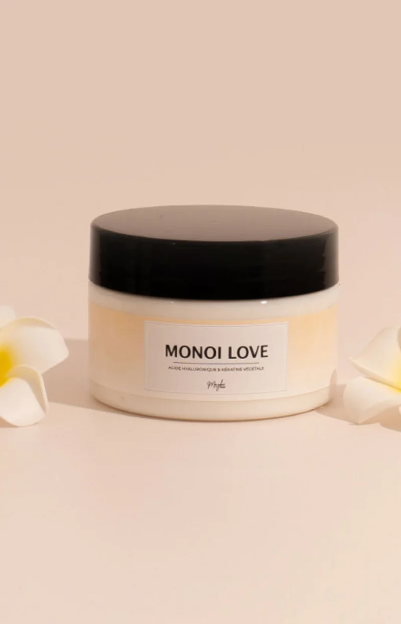 Soin à l'acide hyaluronique & kératine végétale - Monoï love - Cheveux - 100 ml