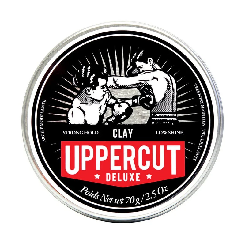 Uppercut Deluxe Clay – Cire mate, fixation forte