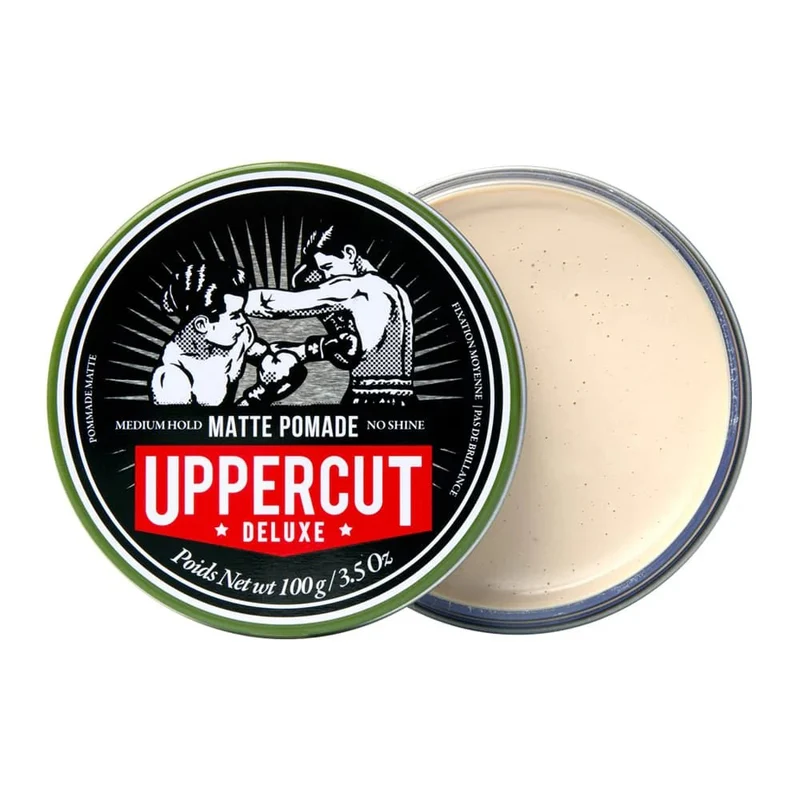 Uppercut Deluxe Matte Pomade – Cire coiffante mate