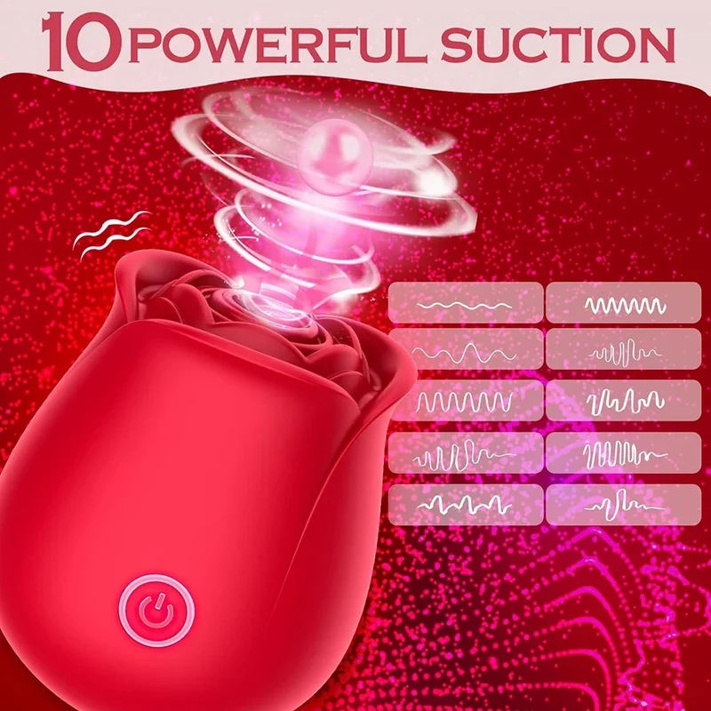FLOWER - Stimulateur Féminin Multifonction Rechargeable – Massage Intime et Bien-Être Personnel