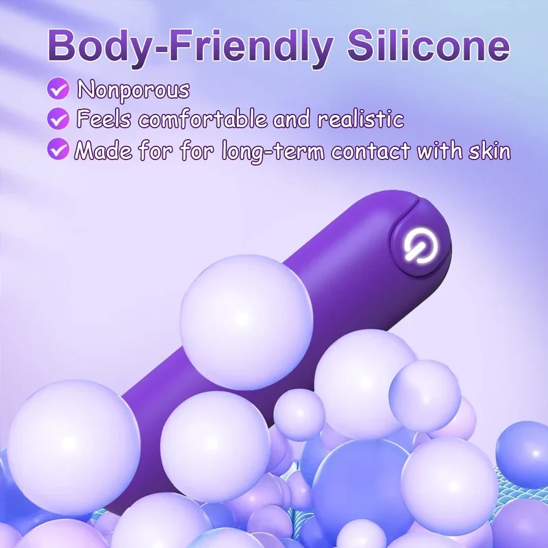 PULSE – Mini Vibromasseur 10 Modes de Vibration pour Clitoris et Tétons - Stimulateur Intime Compact pour Femme