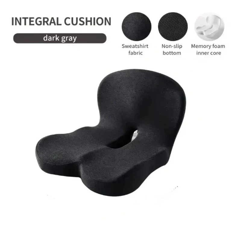 Coussin ORTHO 2 en 1 pour Coccyx & Lombaires à Mémoire de Forme