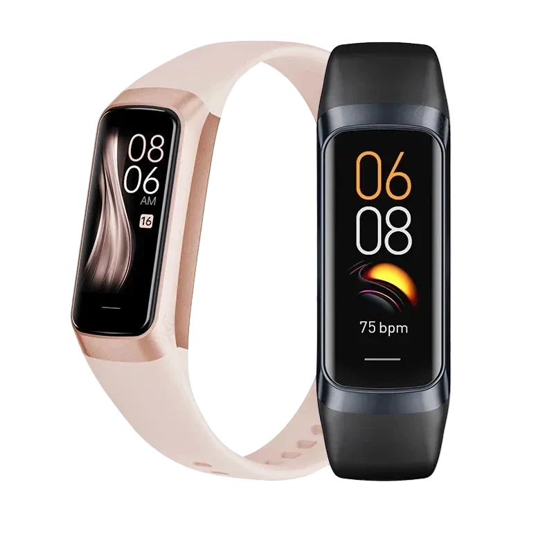 Montre Connectée AMOLED – Smartwatch Étanche avec Suivi Sport et Fréquence Cardiaque