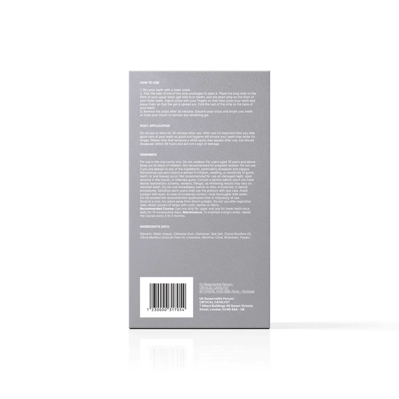 Bandes de blanchiment dentaire - INOPRO ADVANCED - 28 bandes