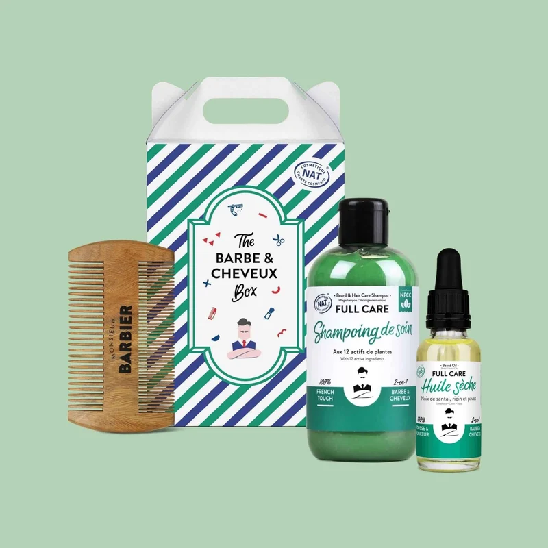 Coffret barbe & cheveux - THE BARBE & CHEVEUX BOX