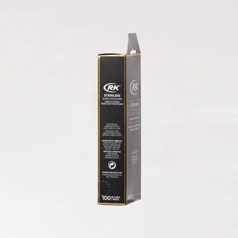 Lames de rasoir de sûreté - 100 pièces - RK Shaving