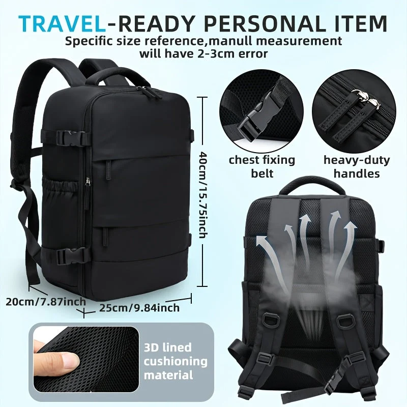 PACKSMART - Set di Zaini Vacuò per Viaggi per Uomini, Donne e Studenti