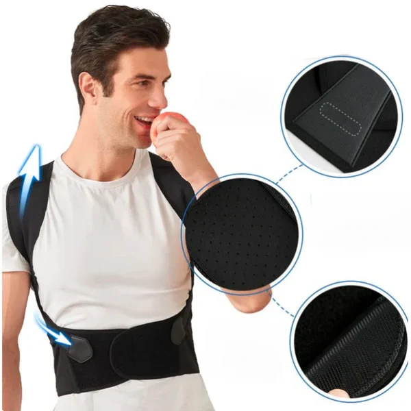 POSTURELIFT – Corsetto Regolabile per Supporto e Comfort della Postura Quotidiana