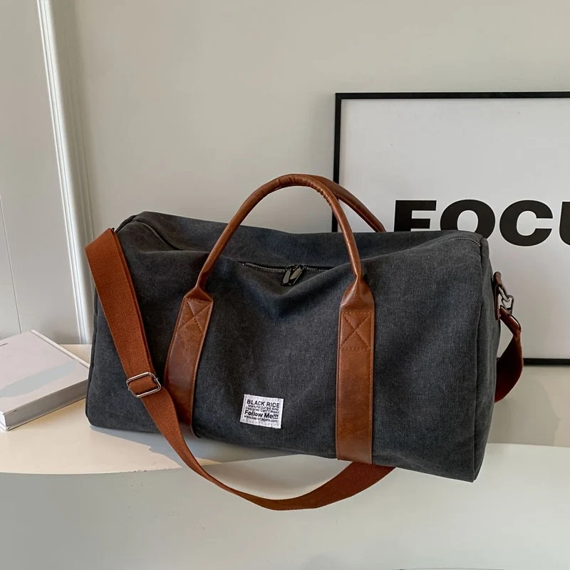 LUXIBAG - Borsa da Viaggio Vintage Lavata a Grande Capacità Organizer Multiuso