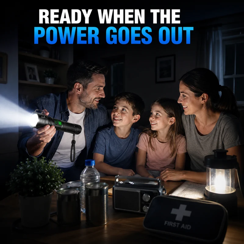 LUMINA TORCH – Torcia Tattica ad Estrema Luminosità