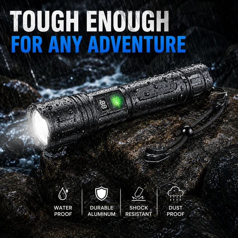 LUMINA TORCH – Torcia Tattica ad Estrema Luminosità