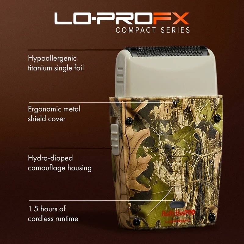 Rasoir à grille unique LO-PROFX Compact "FXLPFS1CAM" - Camo