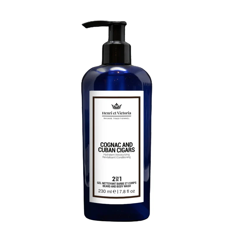 Ensemble de soins pour la douche "Shower Kit" - Cognac & Cuban Cigars