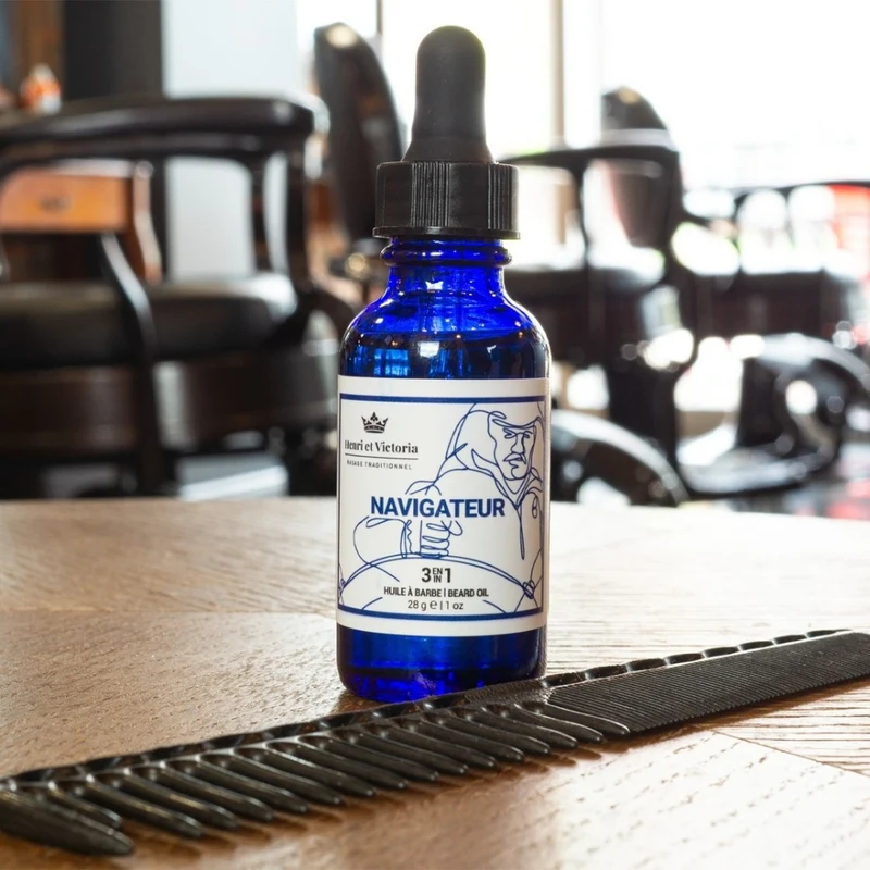 Ensemble de soins de la barbe "Deluxe Beard Care Kit" - Navigateur