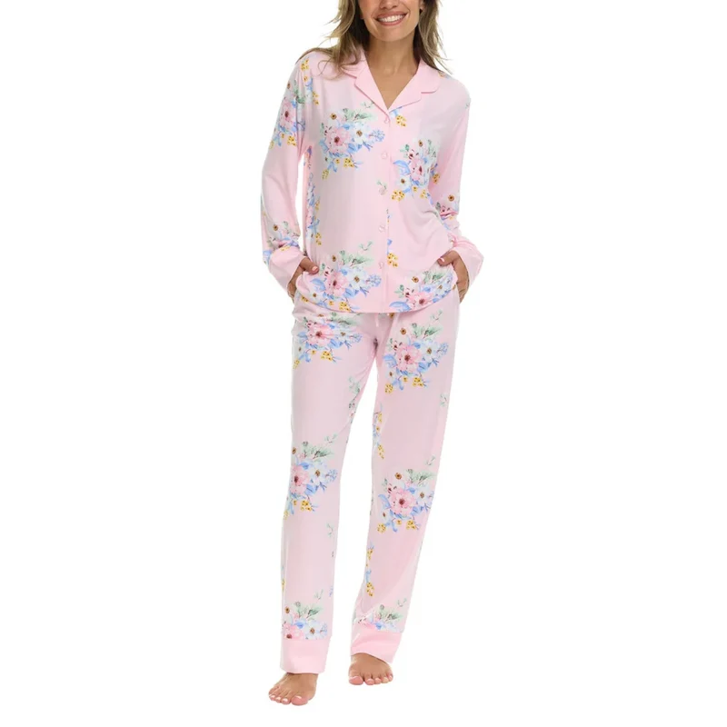 FLORA NIKROOZ - Ensemble de Pyjama 2 Pièces pour Femme