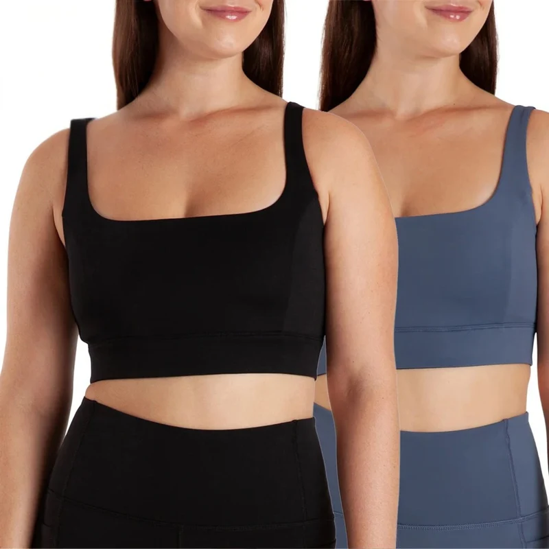 AURUM - Paquet de 2 Soutiens-Gorge de Sport pour Femme