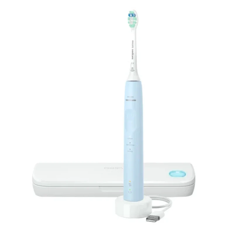 PHILIPS - Ensemble de 2 Brosses à Dents Rechargeables Sonicare Confident Clean *Boite Endommagée*
