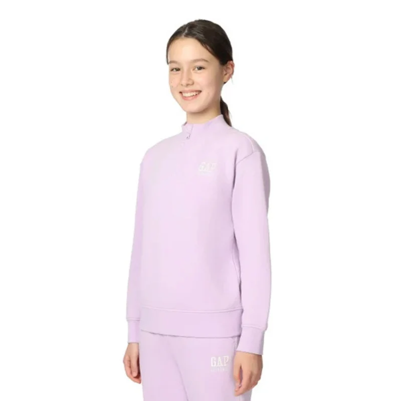 GAP KIDS - Chandail à Glissière un Quart pour Fille