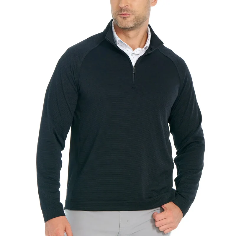 GREG NORMAN - Chandail à Glissière un Quart pour Homme