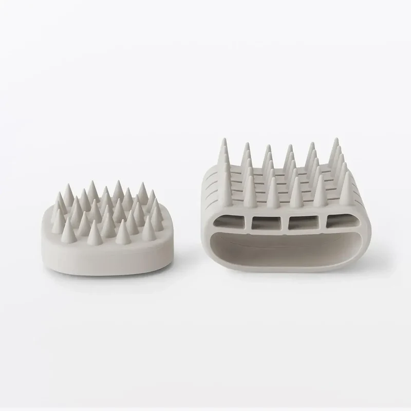 Muji Silicone Scalp Massage Brush for Daily Care & Use