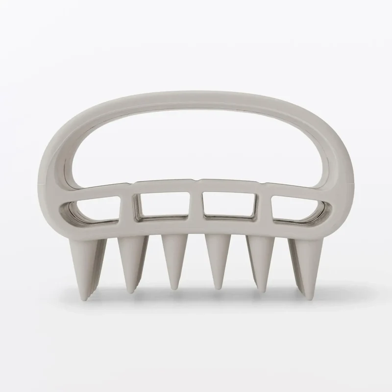 Muji Silicone Scalp Massage Shampoo Brush for Hair Care