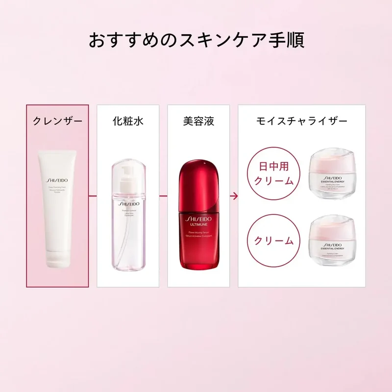 Shiseido Deep Cleansing Foam 125g Green Floral Scent