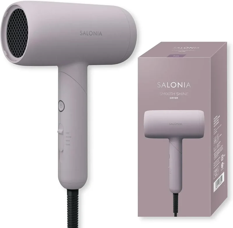 Salonia Speedy Ion Hair Dryer for Fast, Gentle Drying Results