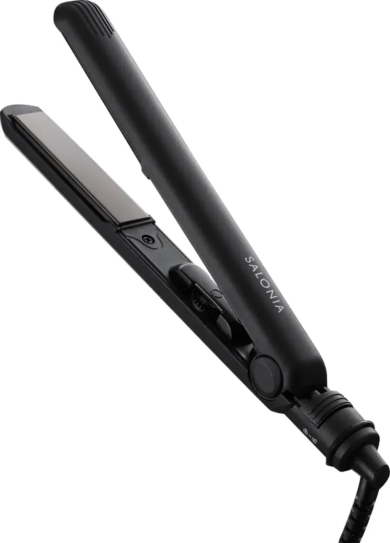 Salonia Straight Hair Iron 24mm Ceramic Titanium Hair Straightener