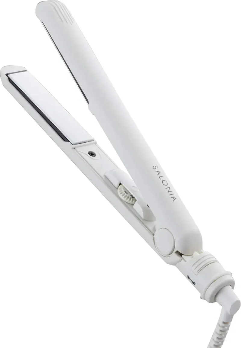 Salonia Straight Hair Iron 24mm Ceramic Titanium Hair Straightener