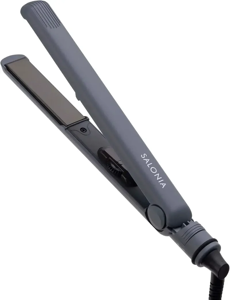 Salonia Straight Hair Iron 24mm Ceramic Titanium Hair Straightener