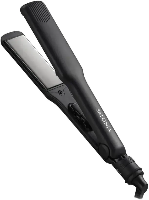 Salonia Straight Hair Iron 24mm Ceramic Titanium Hair Straightener
