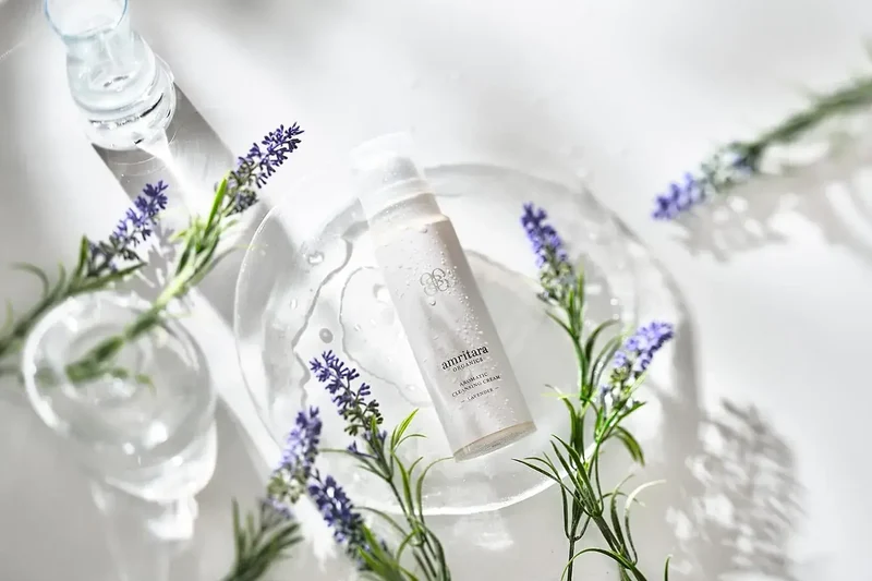 Amritara Lavender Cleansing Cream 150g Facial Cleanser for Evening