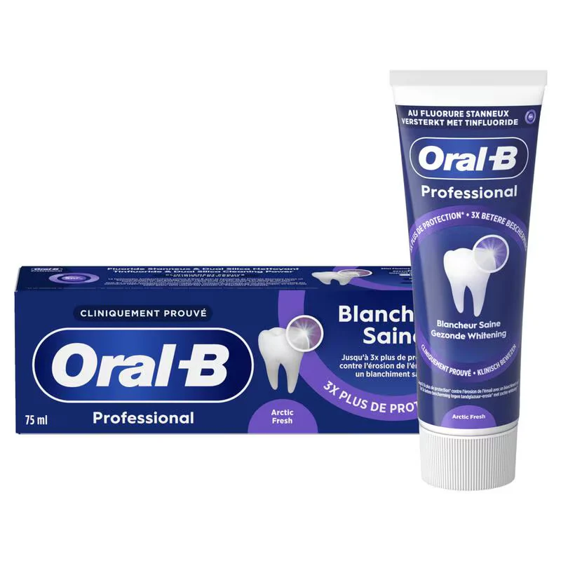12x Oral-B Professional Gezonde Whitening Arctic Fresh Tandpasta - 75ML