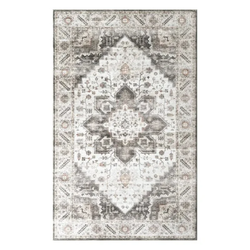VIANA DOWNY - Tapis d'Intérieur Chateau Mist de 8 pi x 11 pi *Boite Ouverte*