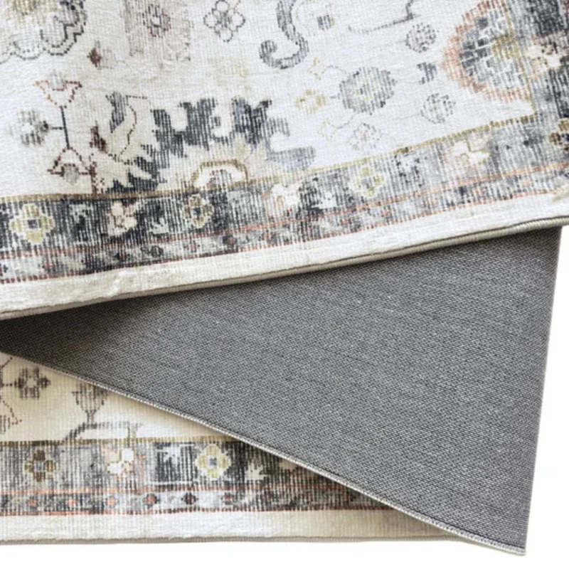 VIANA DOWNY - Tapis d'Intérieur Serenade Ivoire de 5 pi x 8 pi *Boite Ouverte*