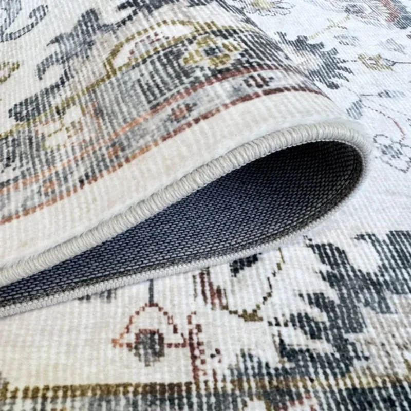 VIANA DOWNY - Tapis d'Intérieur Serenade Ivoire de 5 pi x 8 pi *Boite Ouverte*