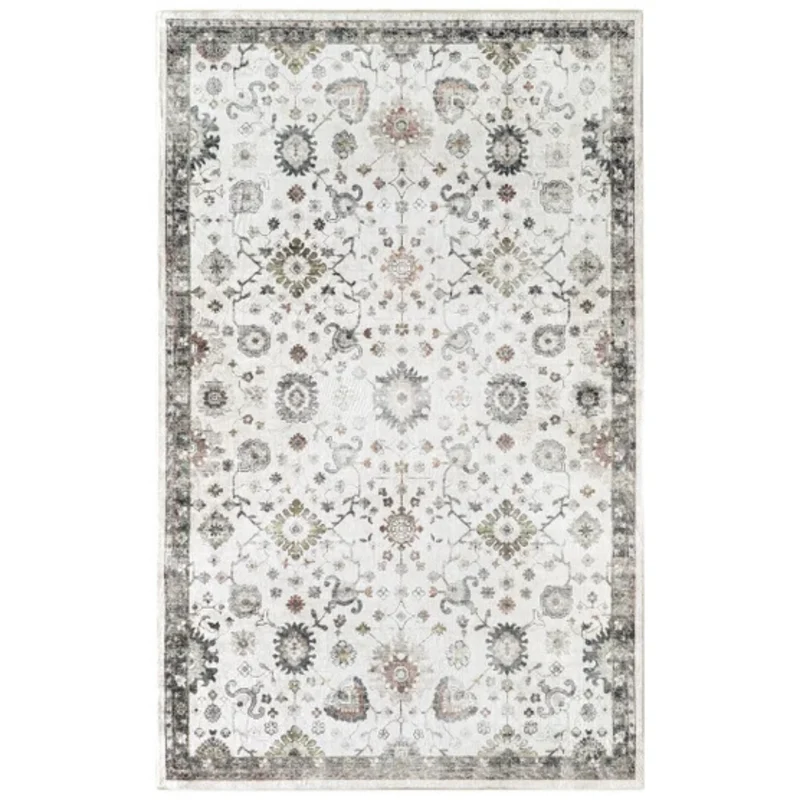 VIANA DOWNY - Tapis d'Intérieur Serenade Ivoire de 5 pi x 8 pi *Boite Ouverte*