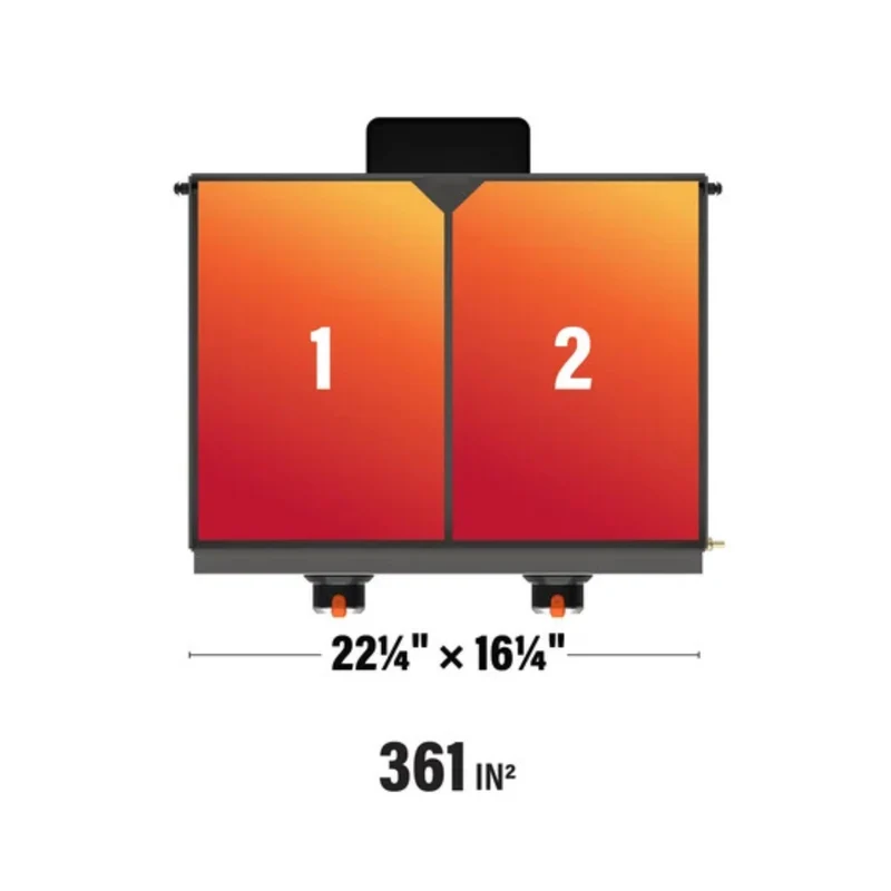 BLACKSTONE - Plaque de Table avec Hotte Plancha de 22 po *Boite Ouverte*