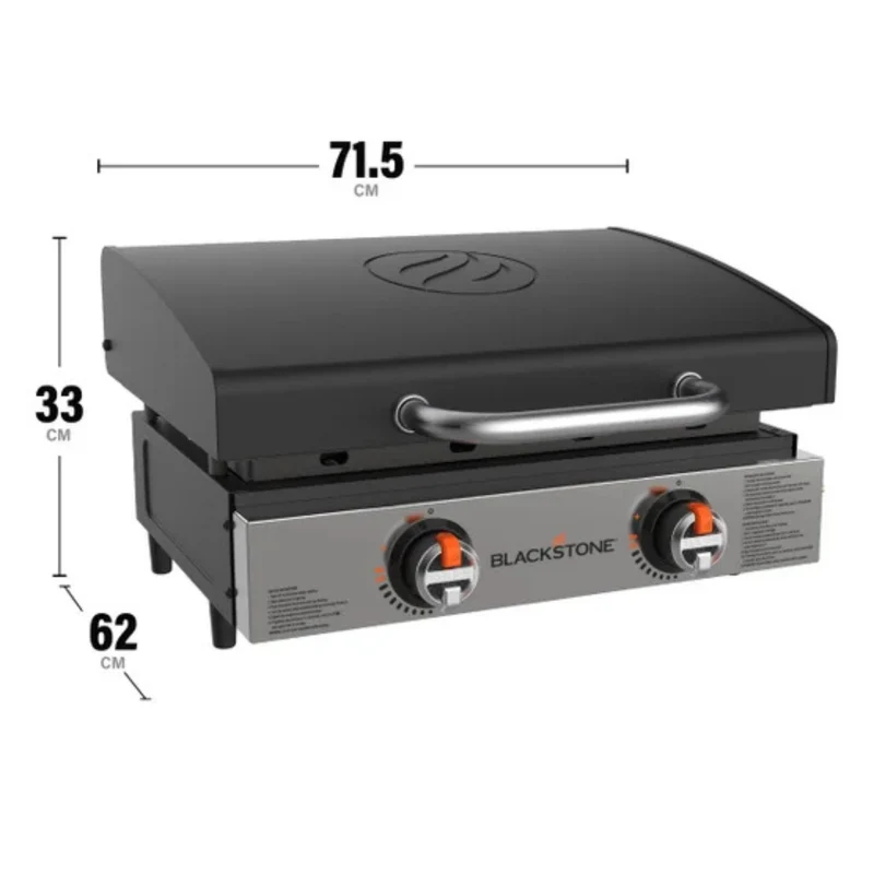 BLACKSTONE - Plaque de Table avec Hotte Plancha de 22 po *Boite Ouverte*