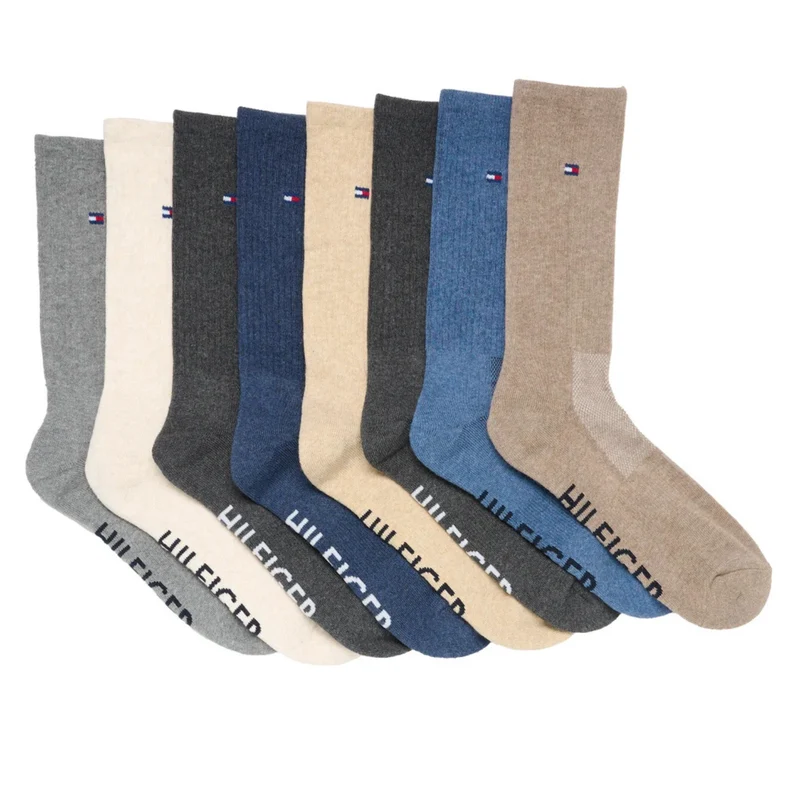 TOMMY HILFIGER - 8 Paires de Chaussettes pour Homme