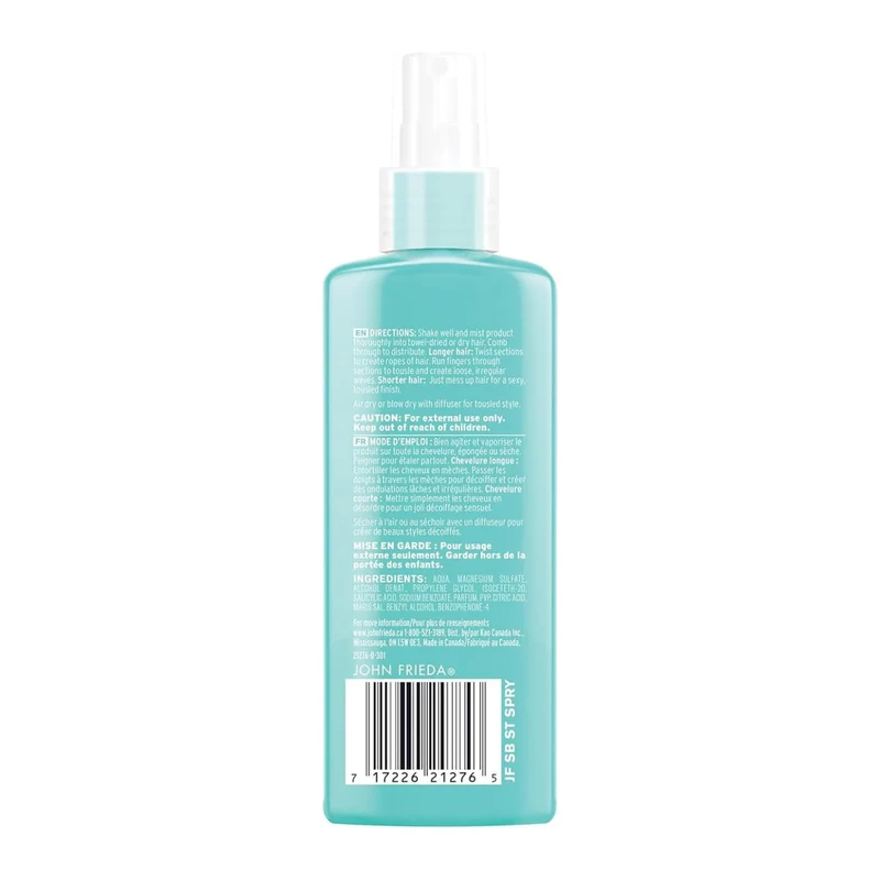 JOHN FRIEDA - Paquet de 3 Fixatifs au Sel Marin Beach Blonde Sea Waves