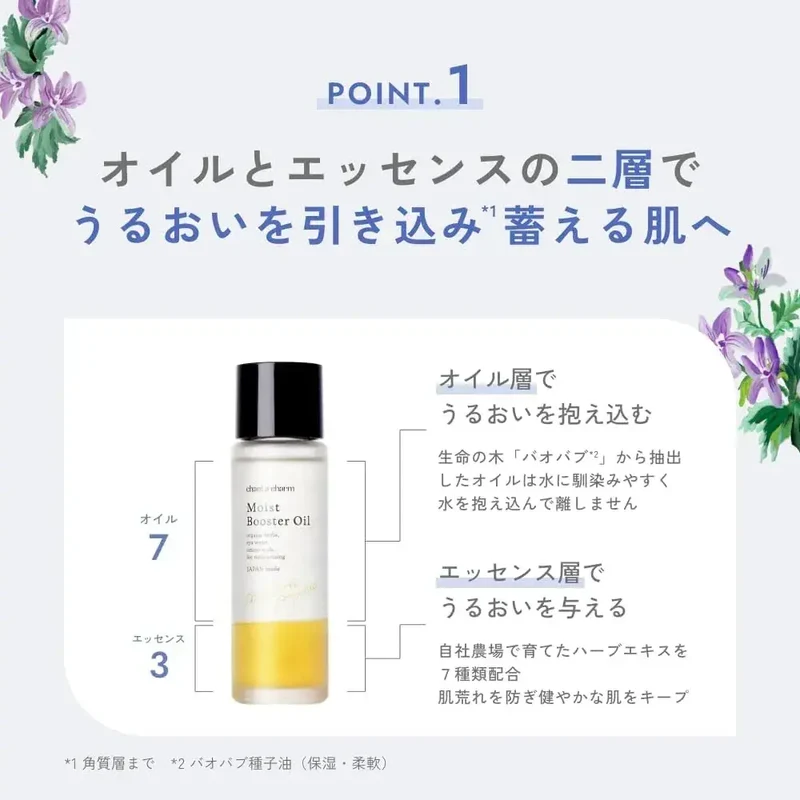 Chant A Charm Moisture Booster Facial Oil Serum 40ml