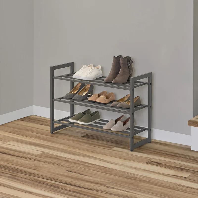 NEATFREAK - Étagère à Chaussures Empilable à 3 Niveaux