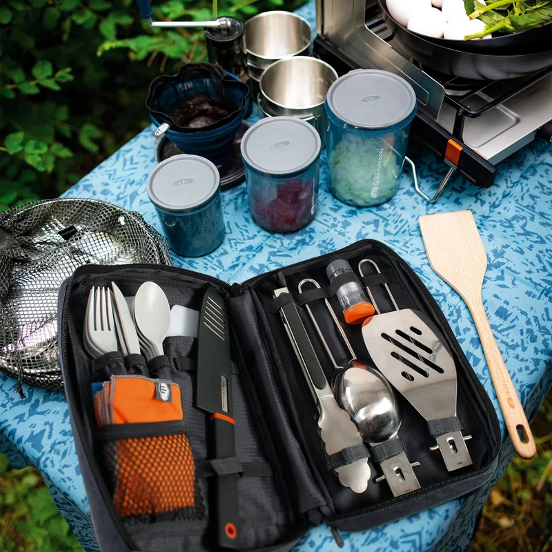 GSI OUTDOORS - Ensemble de Cuisine de Camping de 21 Pièces